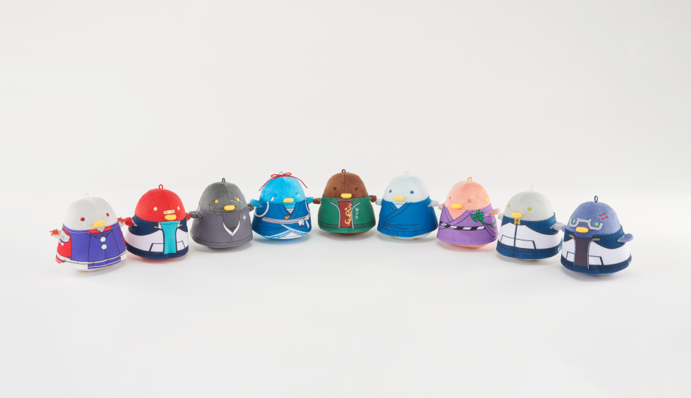 TVアニメ「刀剣乱舞-花丸-」より，ことりのぬいぐるみ“ちゅんコレ”9種