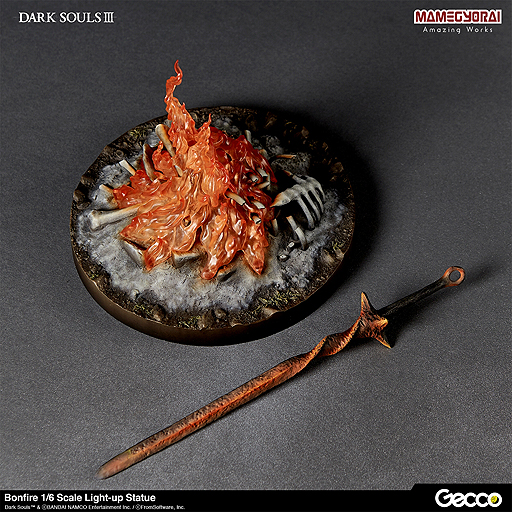 DARK SOULS」立体化プロジェクトで「篝火」スタチュー（1/6スケール