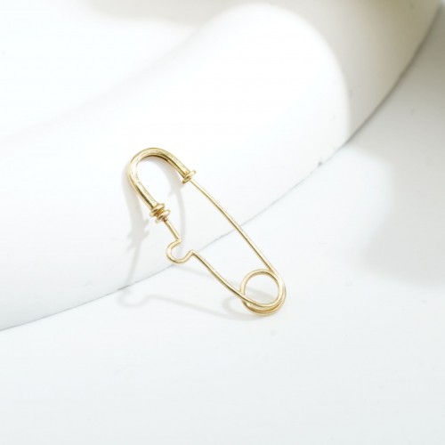 18金万能ブローチ用の安全ピン H10904（4週間発送） | ペンダント