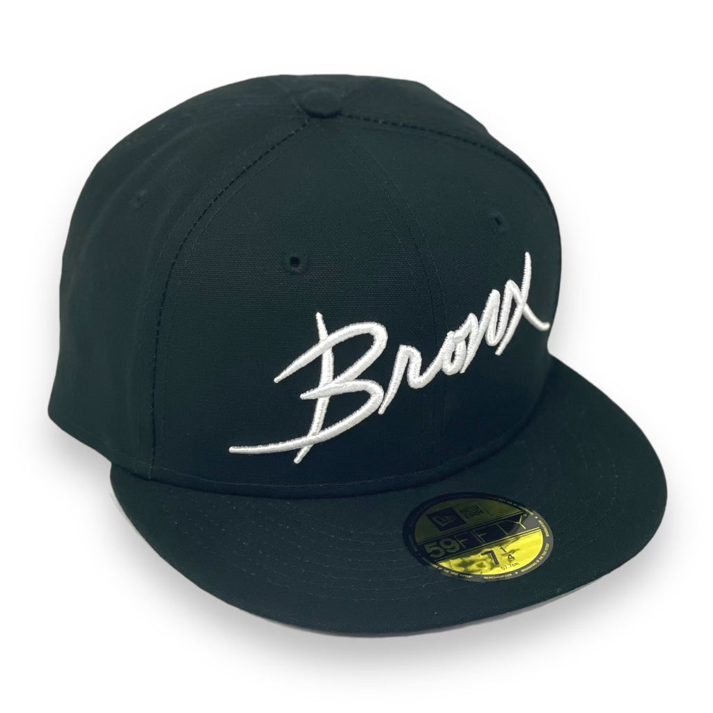 THE BRONX (BLACK) 4UCUSTOM NEW ERA 59FIFTY FITTED – 4ucaps.com