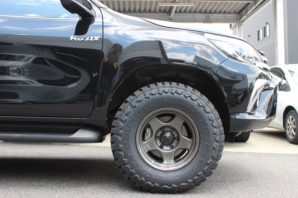 125ハイラックスのホイールマッチング！ - フォーバイフォー