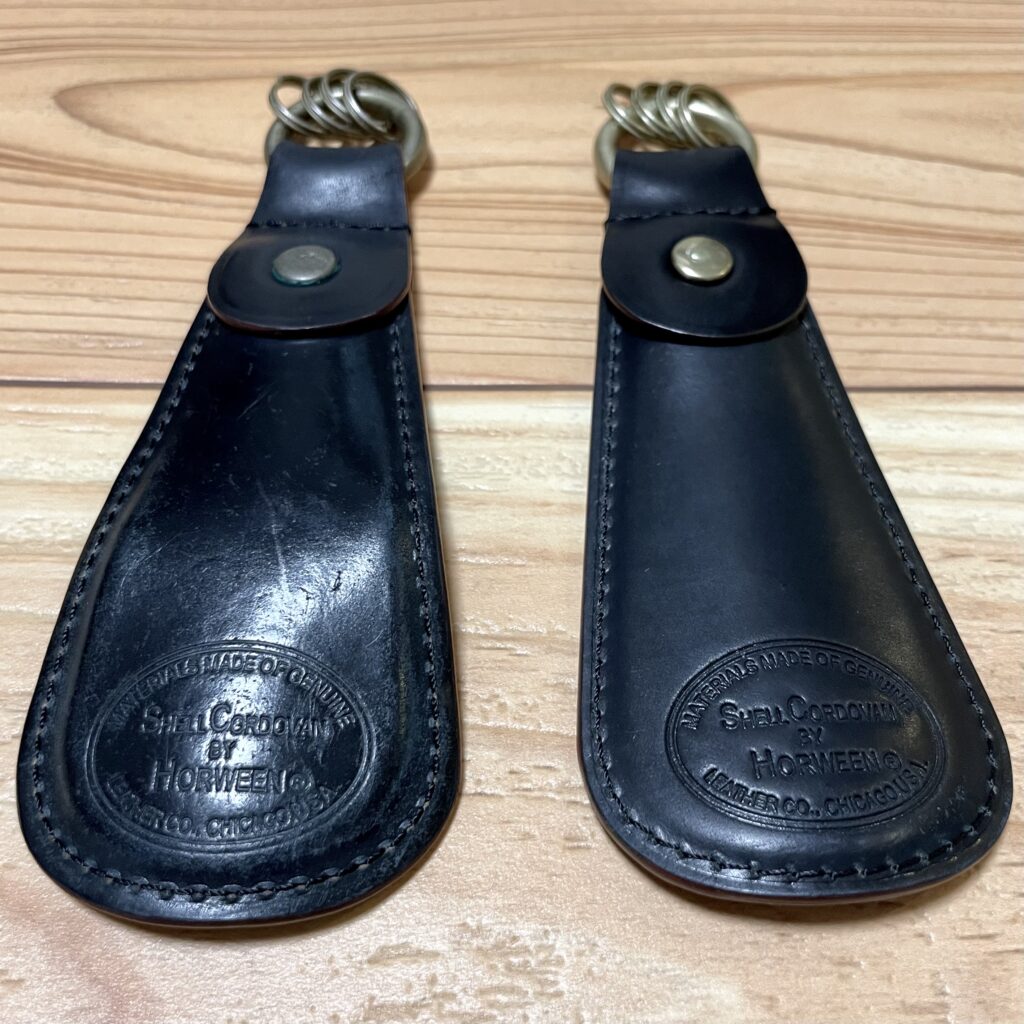 靴のために犠牲を払う靴べらよ、尊いぞ。ガンゾのシェルコードバン