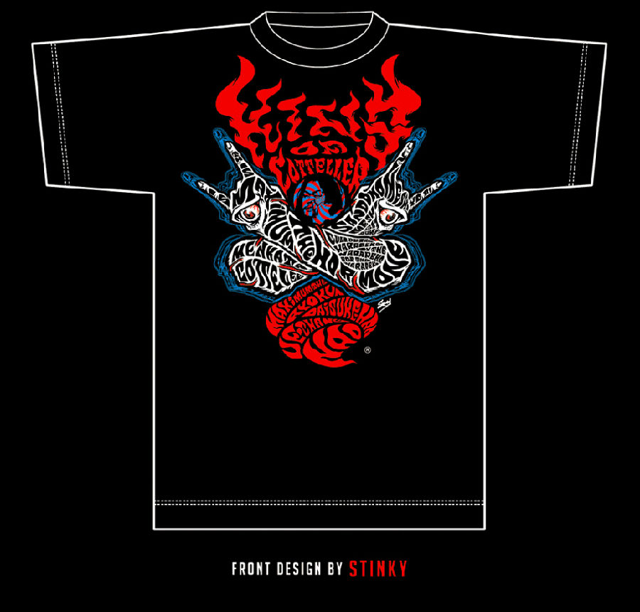 KING OF COTTELLER T-shirts | ライブ物販ラインナップ | マキシマム