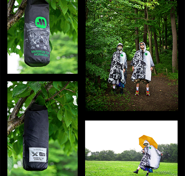 ホルモン×KiU コラボポンチョ | 歴代GOODSライブラリー | マキシマム