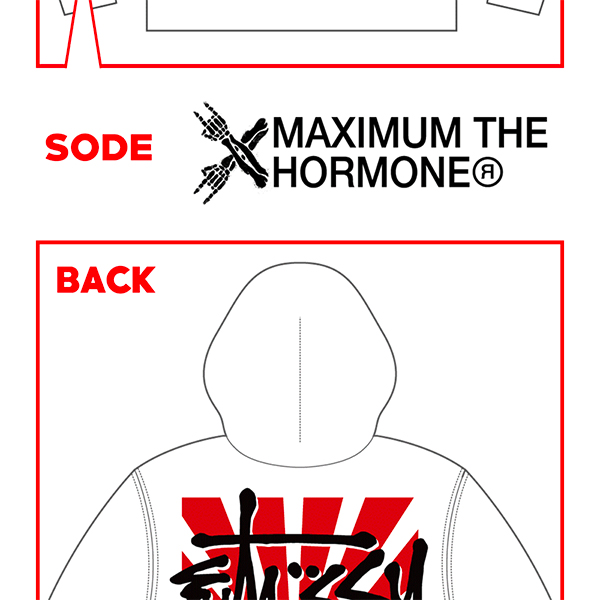 Futossyスウェットフードパーカー | 歴代GOODSライブラリー