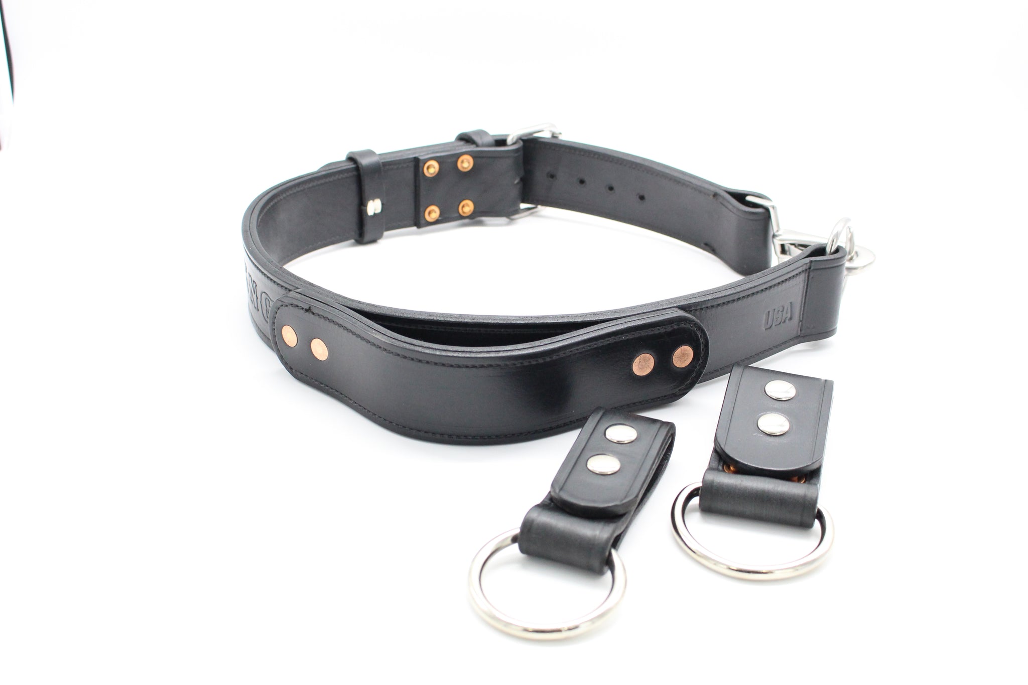 Bundle 7-Axe Belt W/Loop W/Rope Bag & Flashlight Loop – 5 Alarm