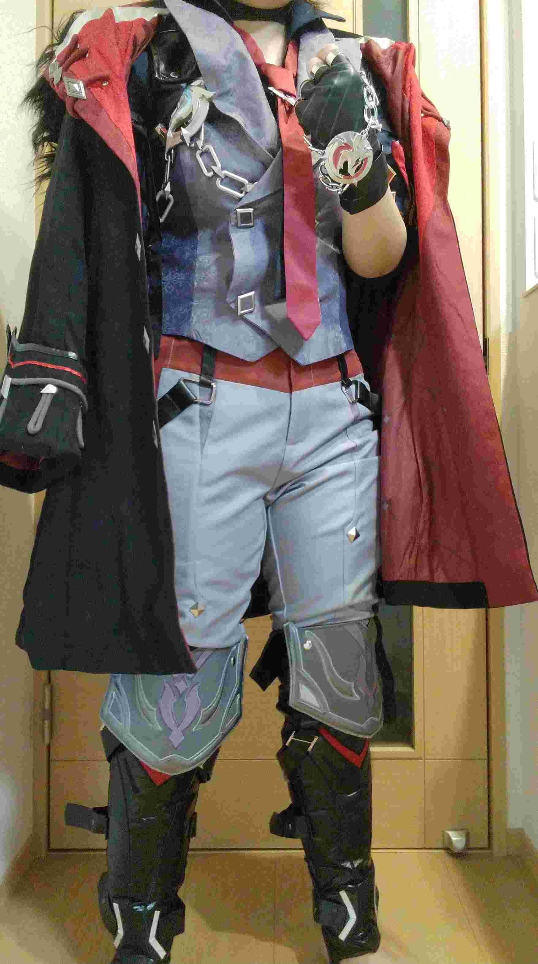 猫屋小舗 原神 コスプレ リオセスリ 衣装 靴カバー込み