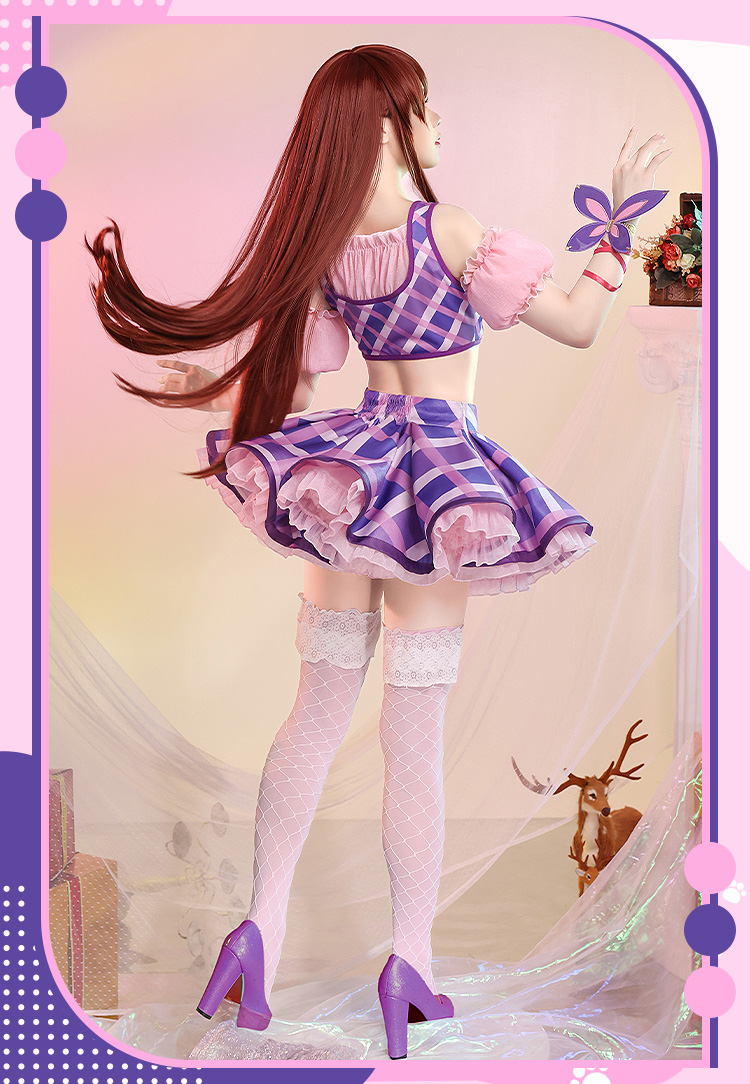 三分妄想 アイカツ！アイドルカツドウ！ コスプレ 紫吹蘭 ステージ