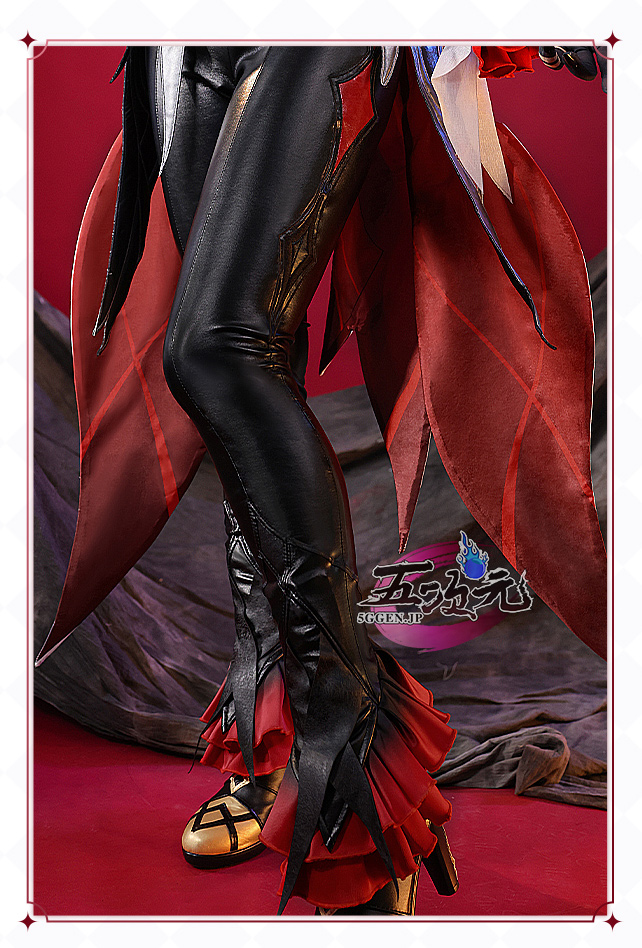 三分妄想 原神 コスプレ アルレッキーノ 召使 ファデュイ 執行官 衣装