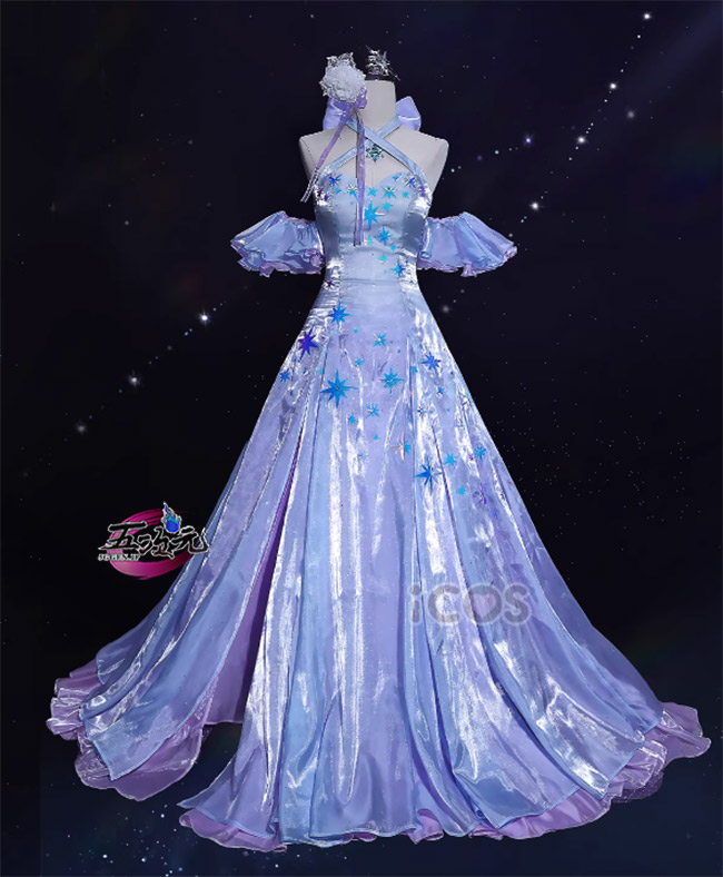 リゼロ エミリア クリスタルドレス Crystal Dress コスプレ衣装