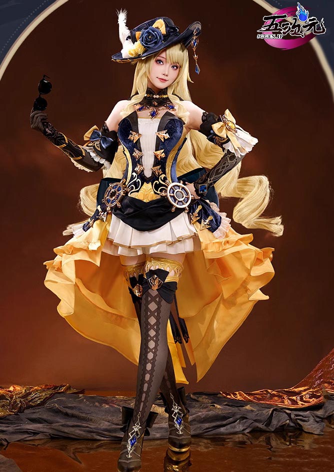 三分妄想 原神 コスプレ ナヴィア 衣装
