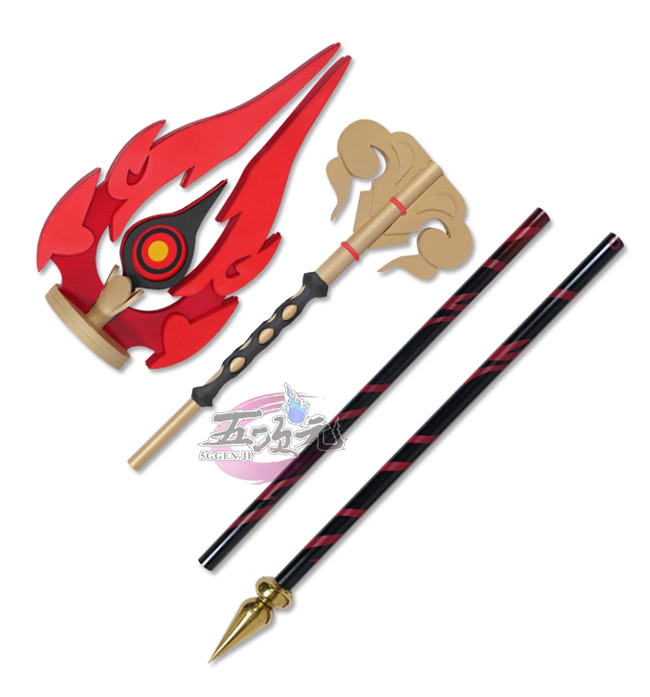 原神 コスプレ 胡桃 フータオ 護摩の杖 武器 道具