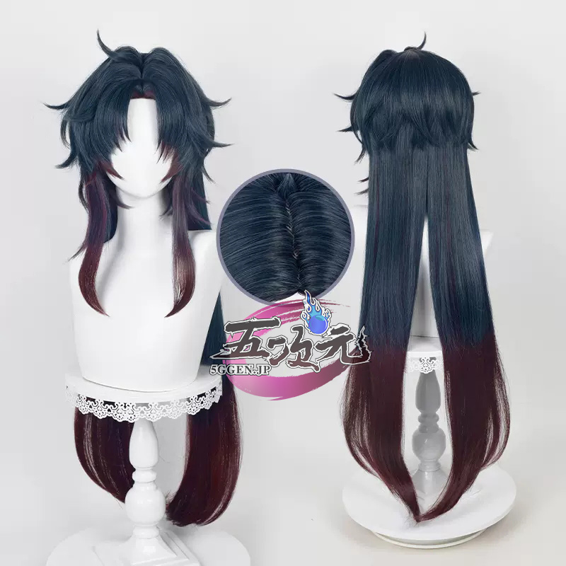 五次元 崩壊スターレイル コスプレ スタレ 刃 じん ウィッグ