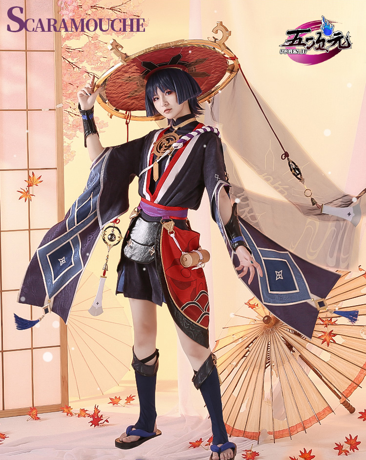 三分妄想 原神 コスプレ 散兵 スカラマシュ ファデュイ執行官