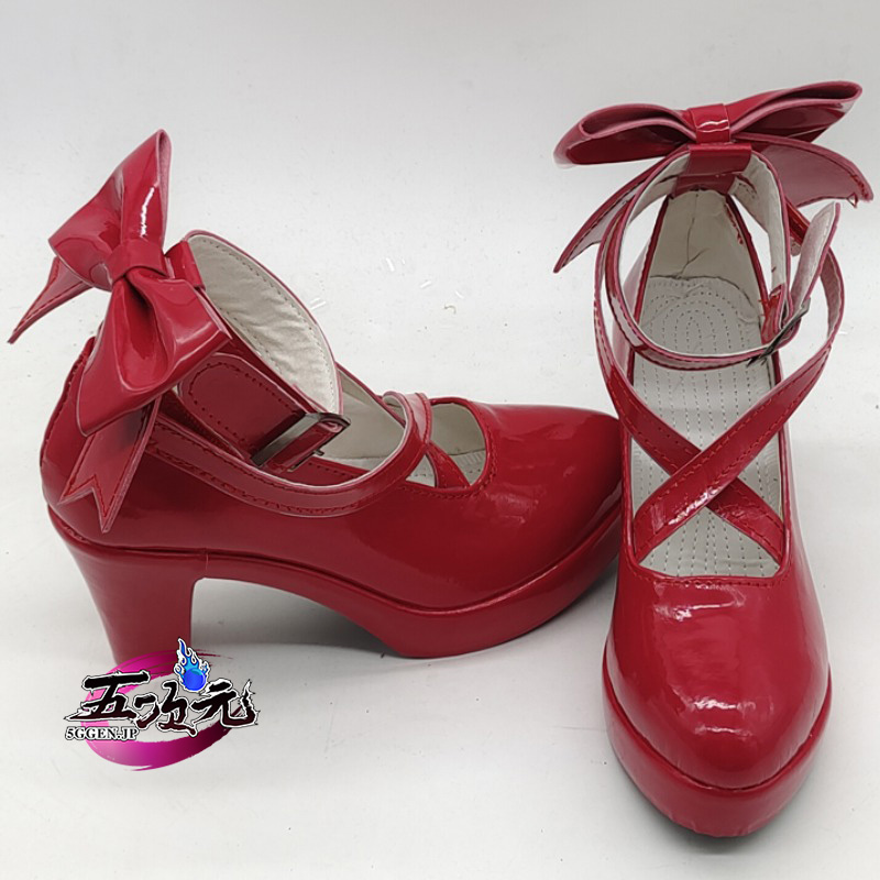 五次元 魔法少女まどか☆マギカ コスプレ まどか 鹿目まどか 靴