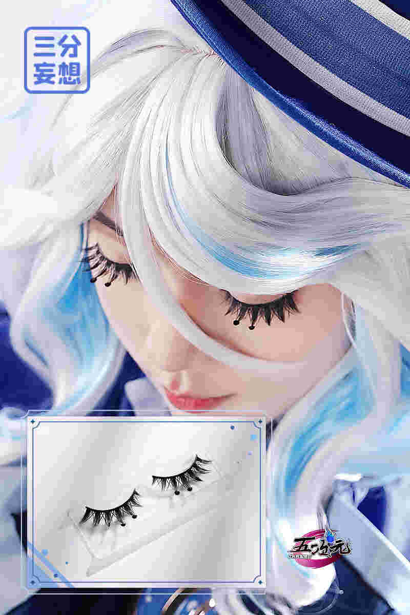 三分妄想 原神 コスプレ フリーナ ウィッグ 3種類（プネウマ・ウーシア