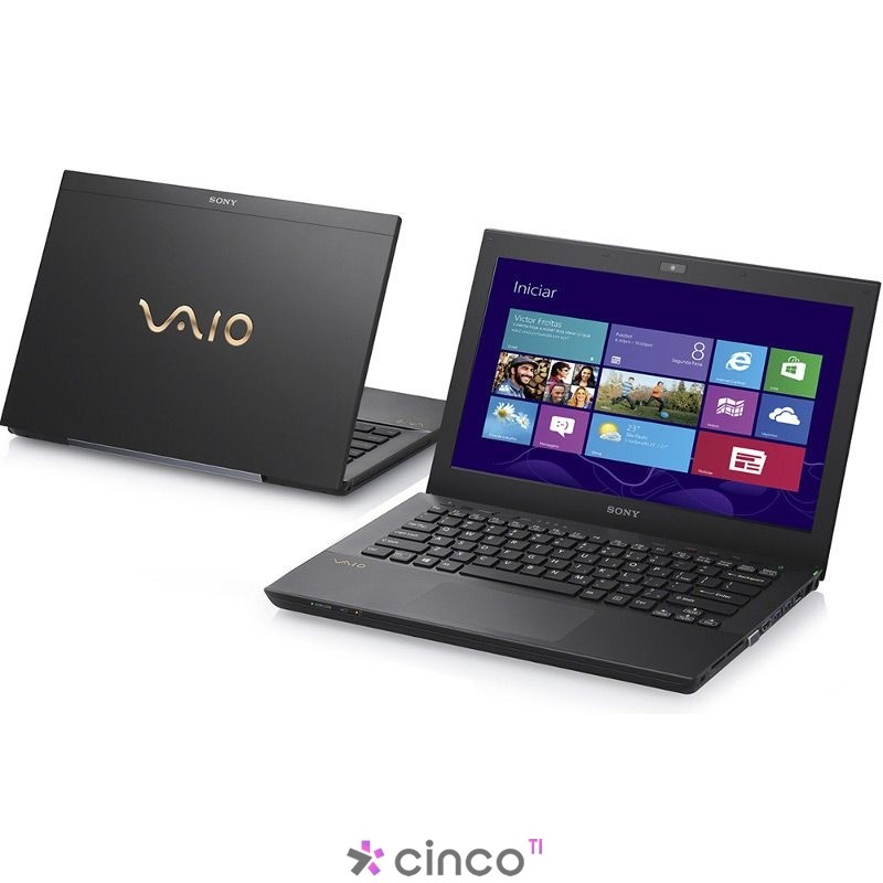 Notebook Vaio Sony (SVS-13A25PBS) | Cinco TI