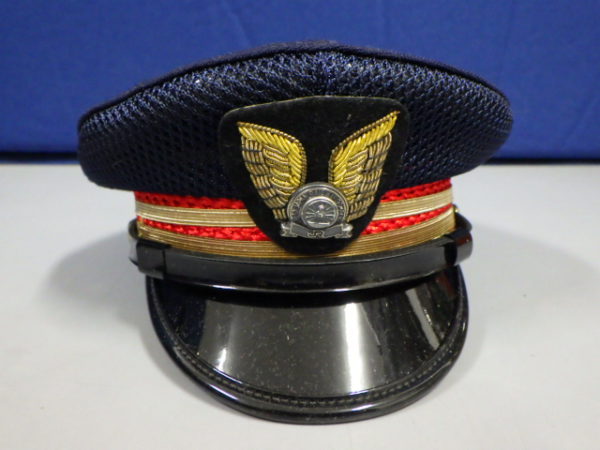 JR西日本 ミニチュア 駅長帽子 制帽レプリカ 鉄道グッズ 買い取りしま