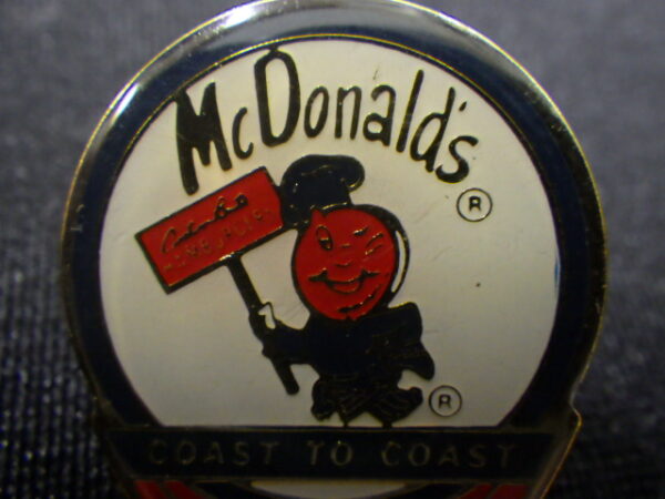 マクドナルド スピーディー SPEEDEE ピンバッジ ピンズ 買い取りしま
