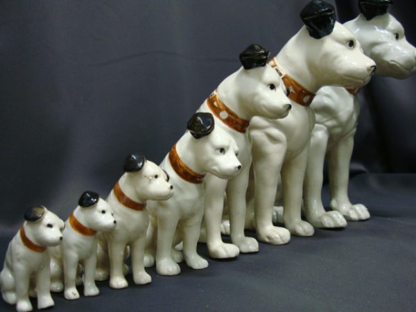 当時物】ビクター犬 ニッパー 7体セット ニッパーセットB 希少