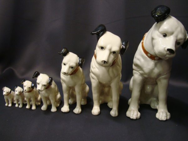 当時物】ビクター犬 ニッパー 7体セット ニッパーセットB 希少