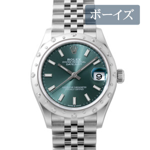 ロレックス デイトジャスト31 Ref.278243 オリーブグリーンローマVI