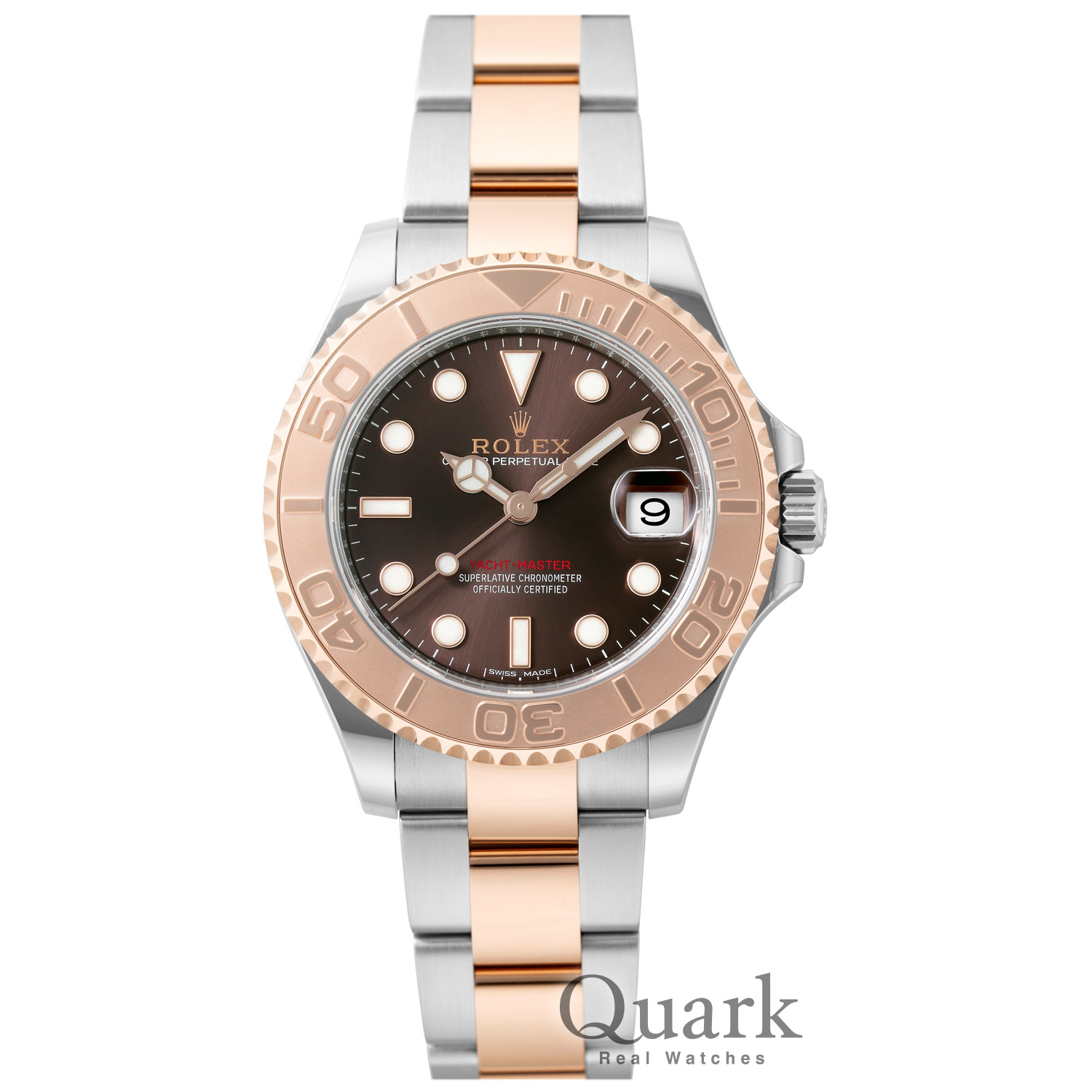 ロレックス ヨットマスター37 Ref.268621 チョコレート 新品