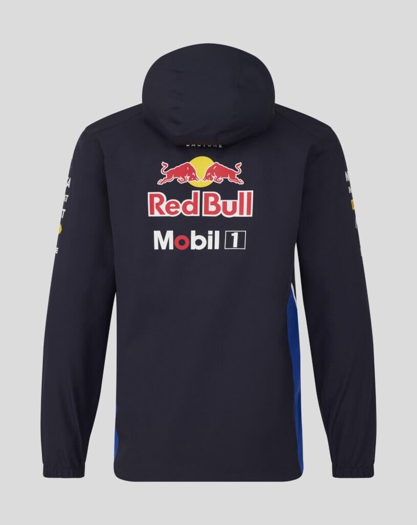 Red Bull Racing F1 2026 Team Rain Jacket - Blue/Navy – CMC