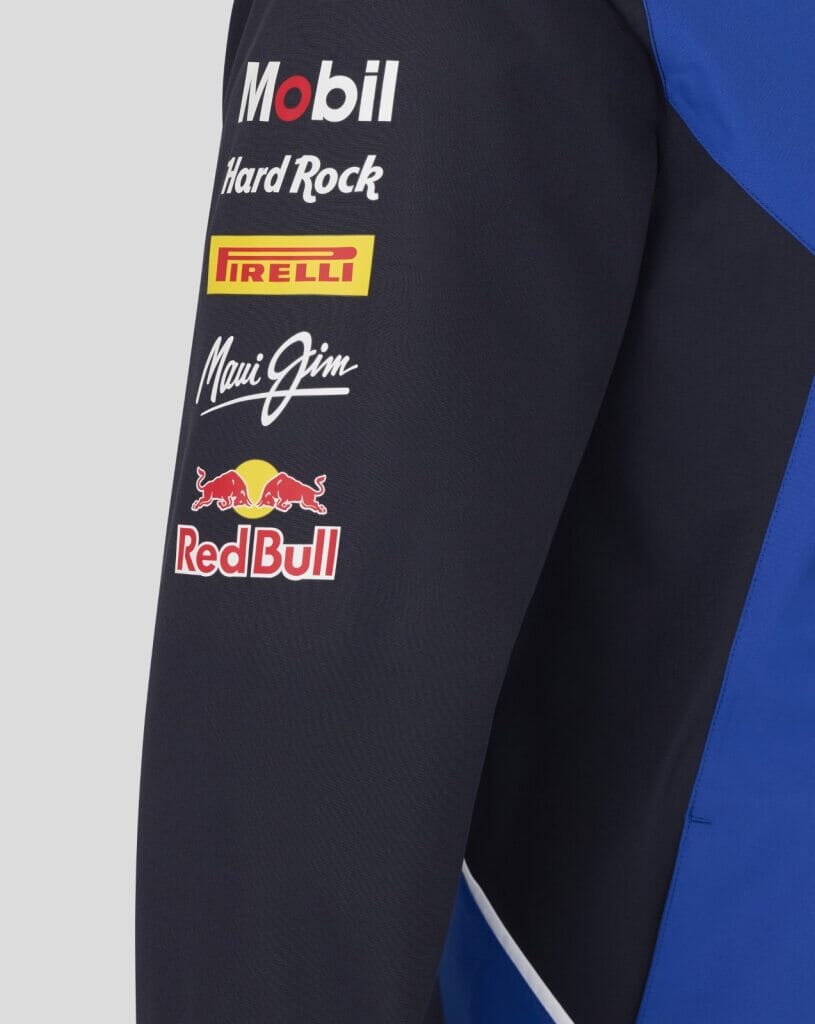 Red Bull Racing F1 2026 Team Rain Jacket - Blue/Navy – CMC