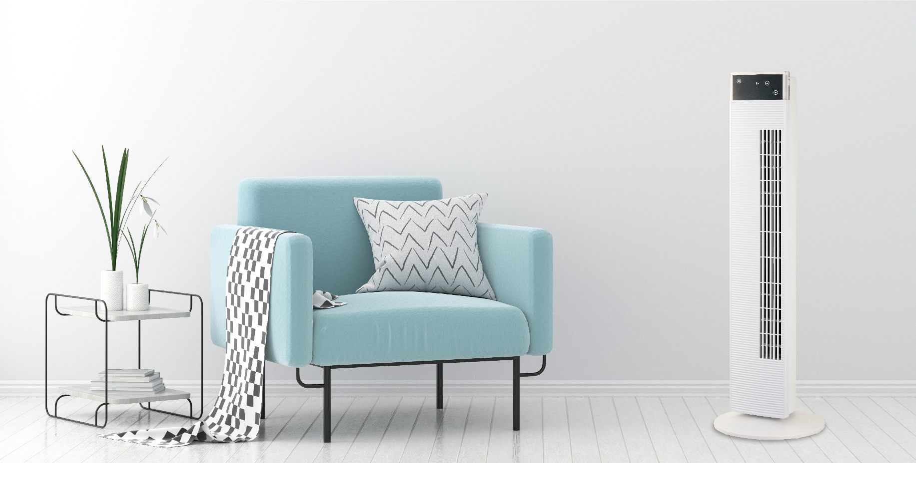 扇風機 PT-HCF-WH クリアウィンドタワーファン 扇風機 PT-HCF-WH