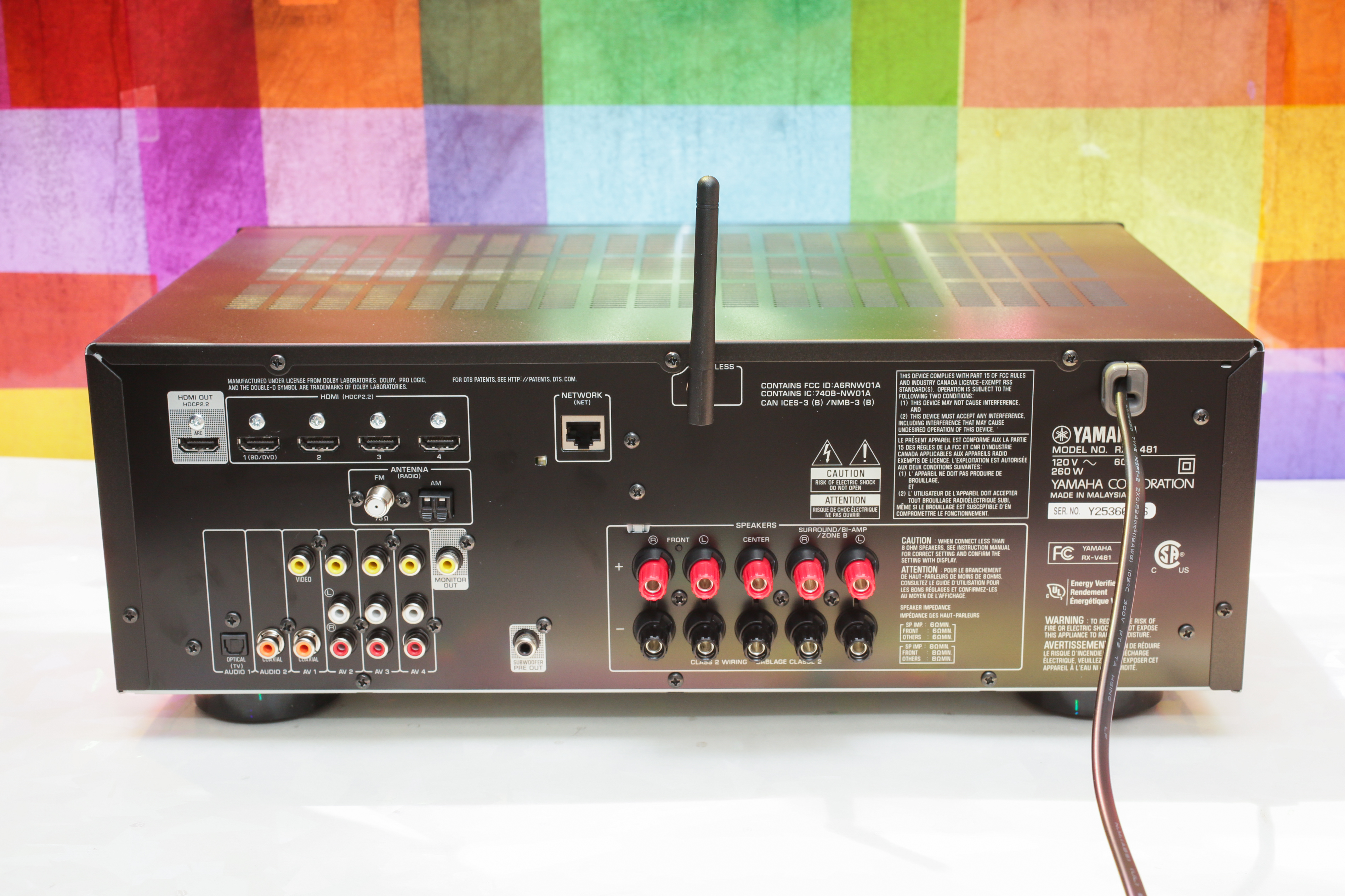 Yamaha RX-V481 review: Receiver giveth great sound for the money