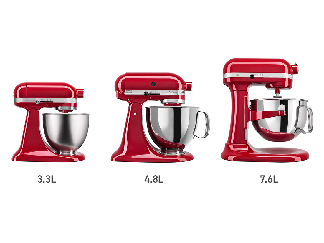 キッチンエイド 4.8LスタンドミキサーFGA付 ホワイト | ハンドミキサー