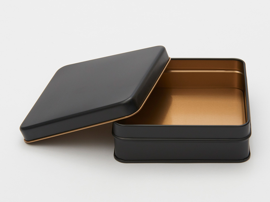 Candy缶 スクエア マットブラック | その他のハロウィンのラッピング