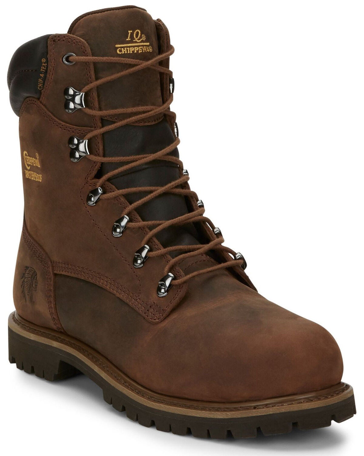 Chippewa Men's Heavy Duty Waterproof & Insulated Aged Bark 8