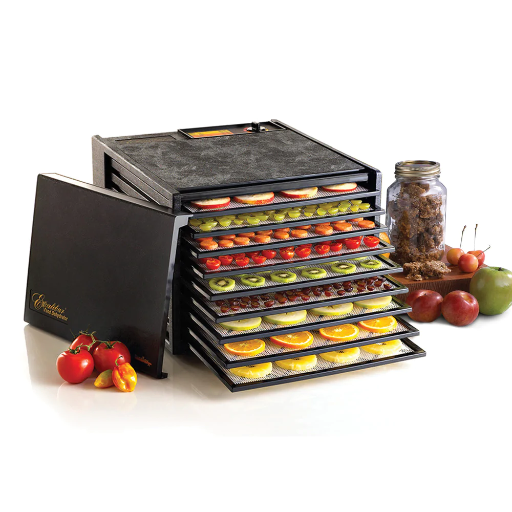 Excalibur Deluxe 9-Tray Dehydrator – Country Living Grain Mills