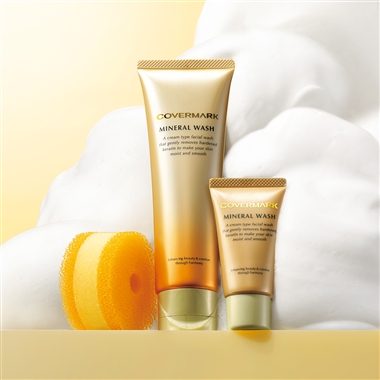 洗顔｜ ミネラルウォッシュ （微粒子クレイ配合）- カバーマーク 公式