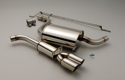 ◇販売終了 COX ステンレスマフラー（センター出し） Golf V GTI用