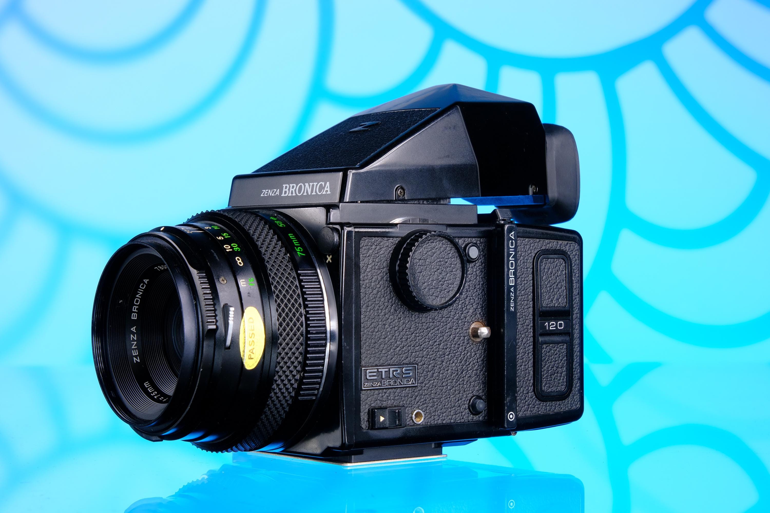 Bronica ETRs 645 Medium Format Film Camera + 75mm F/2.8 – Coastal