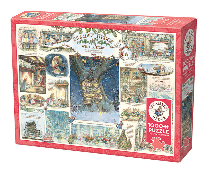 Brambly Hedge Winter Story | 1000 Piece - Cobble Hill Puzzles