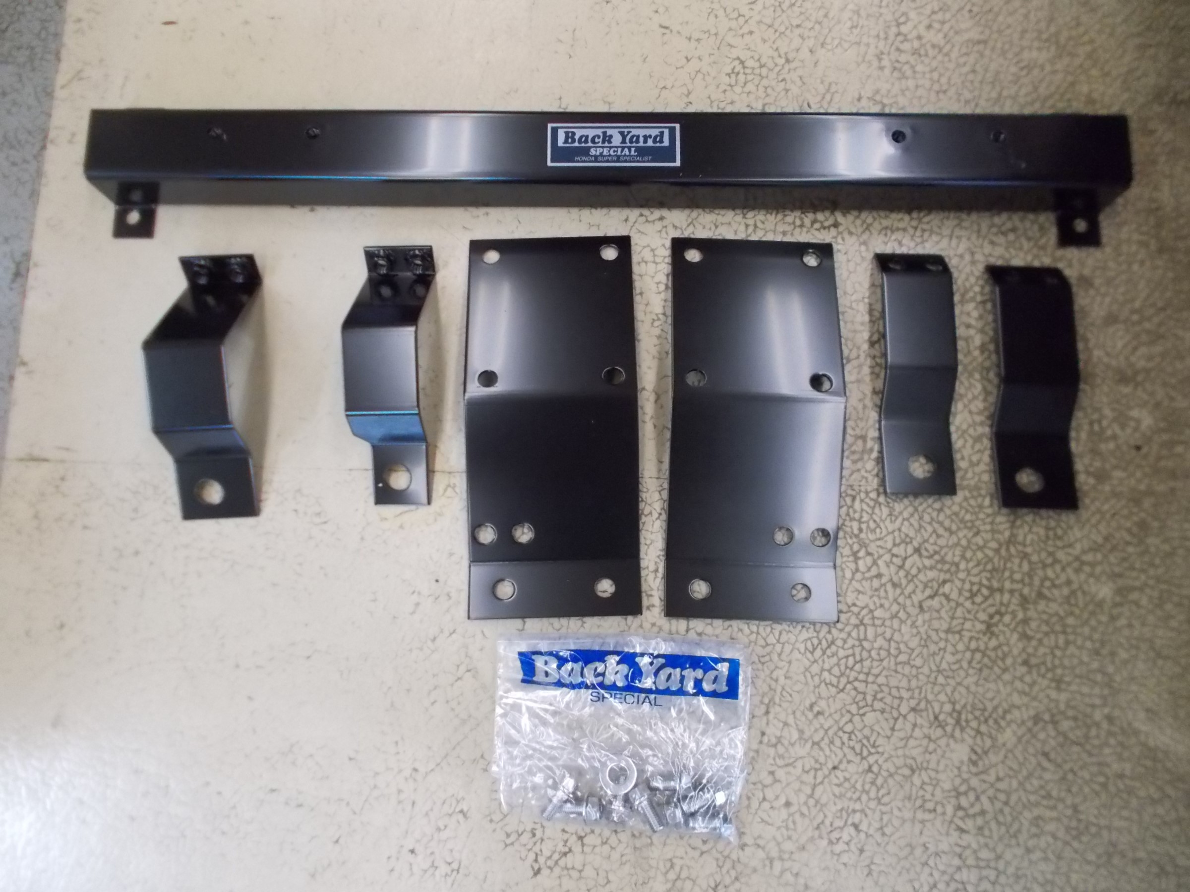 S660 バックヤードスペシャル製「フロントダブルブレース」装着