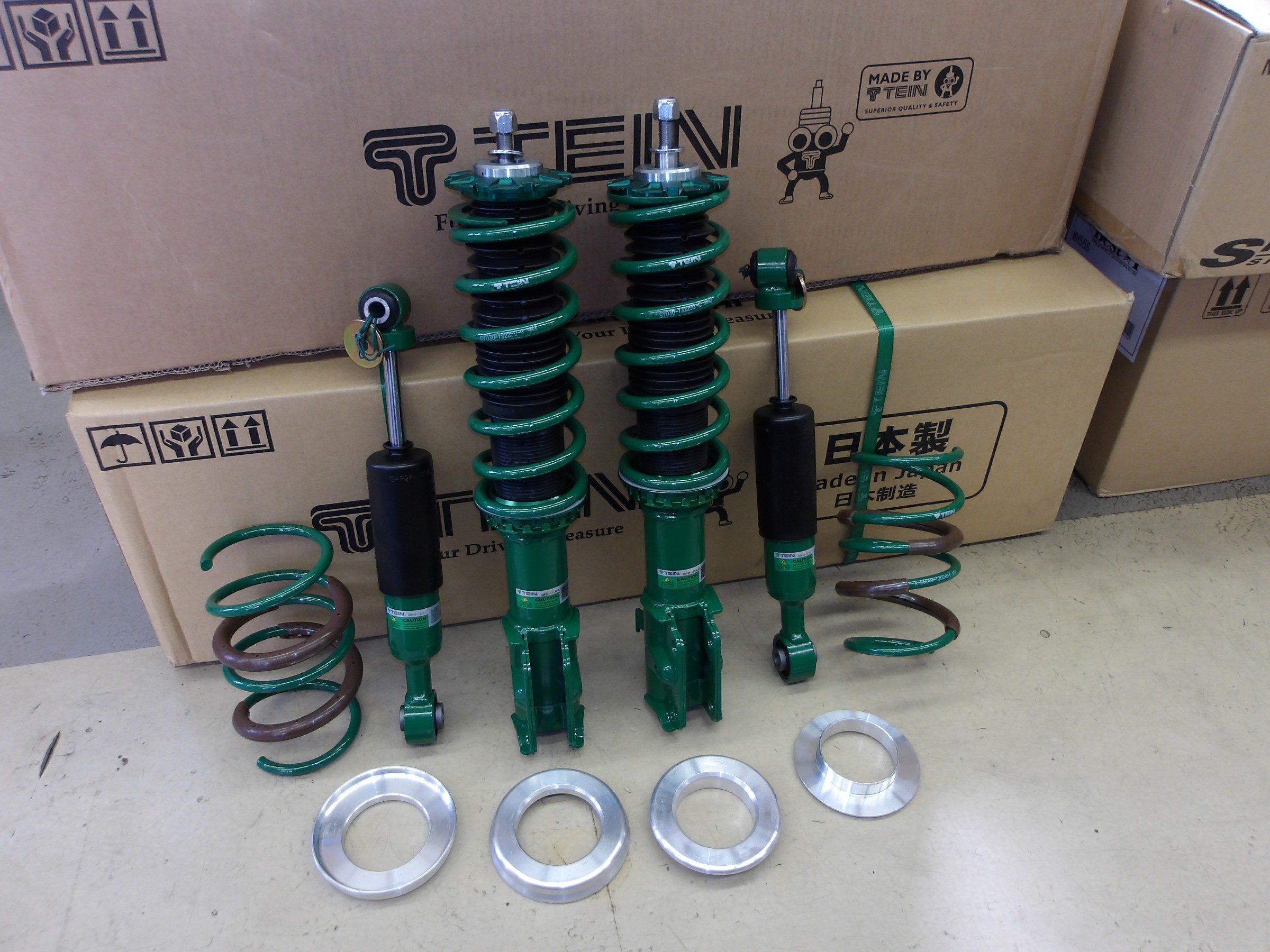 デイズ（B21W）テイン製車高調「STREET BASIS Z」装着＆アライメント