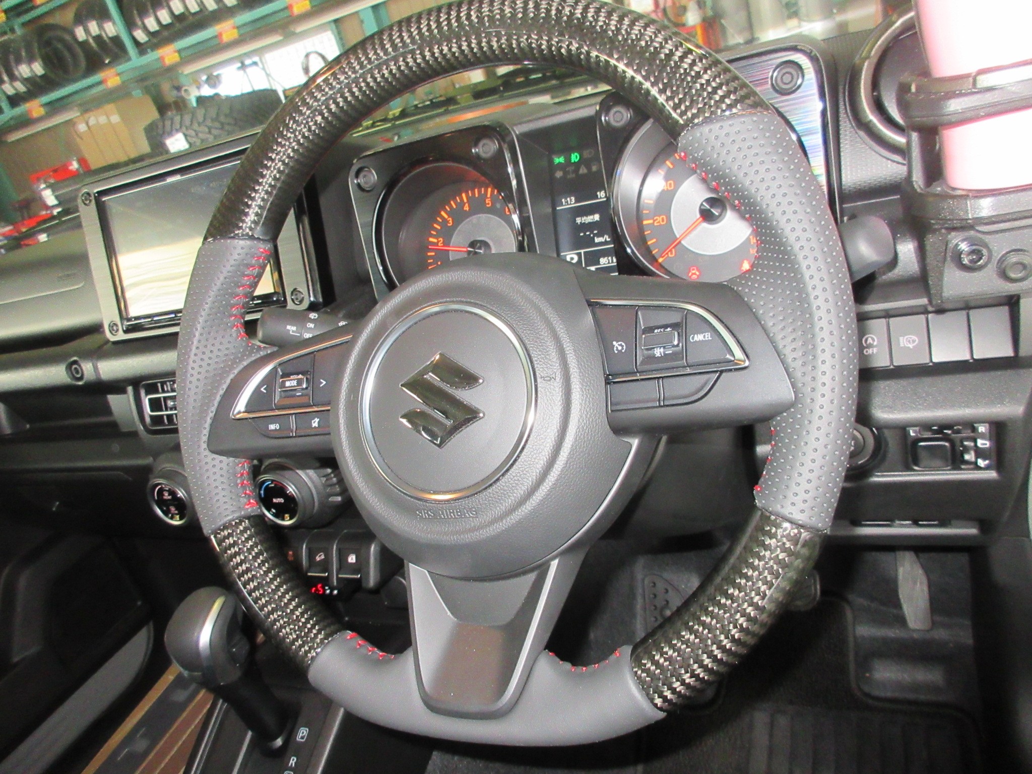 REAL『オリジナルシリーズ 純正エアバッグ流用タイプ』ステアリング