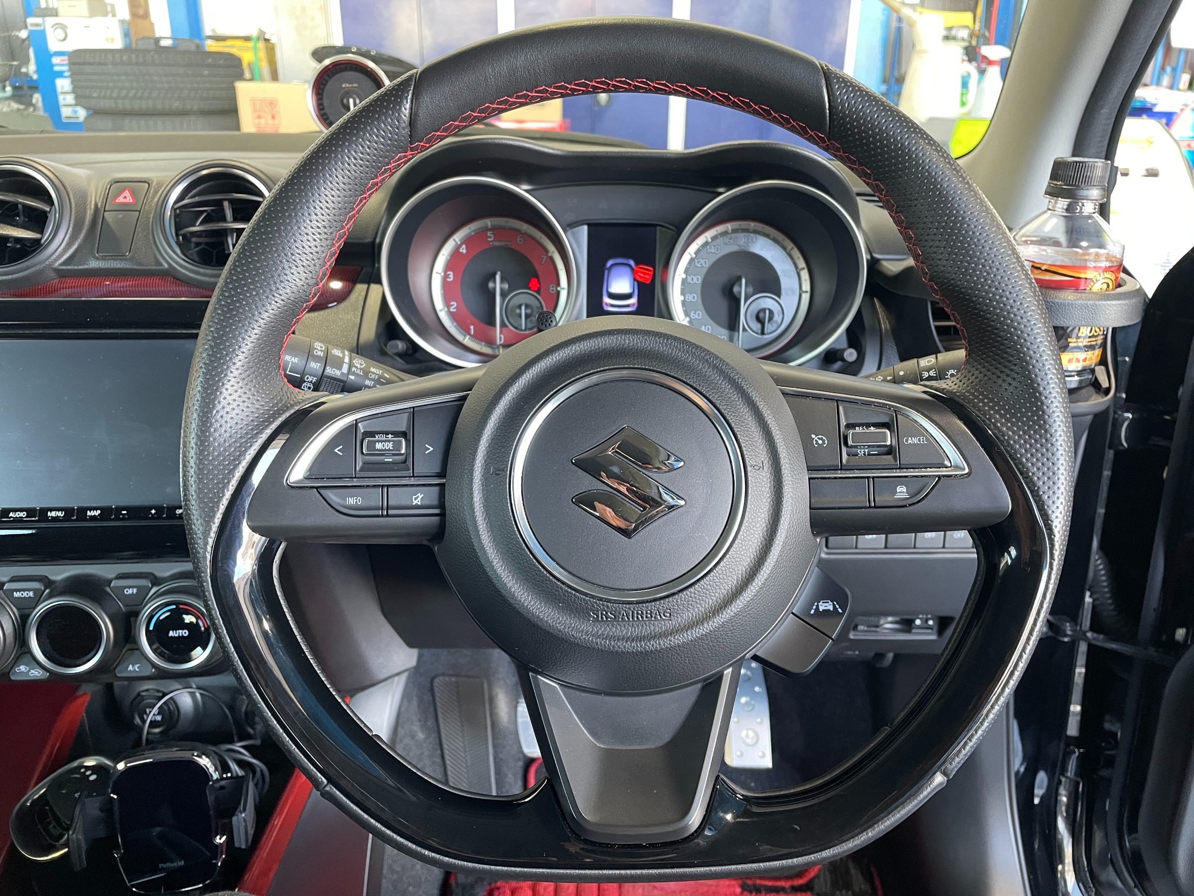 ☆スイフトスポーツ ZC33S ステアリング交換【MOMO RAPFIXⅡ SRDkit