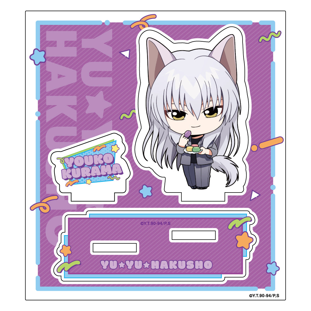 幽☆遊☆白書 アクリルジオラマ/妖狐蔵馬 スイーツver.| アニメ グッズ