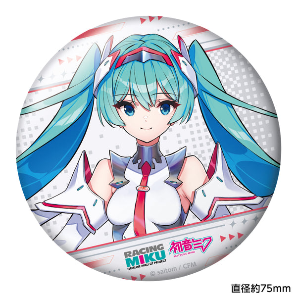 初音ミク アイスクリームパーティー チョコミント 缶バッジ 等身 初音