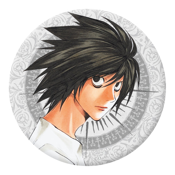 DEATH NOTE おっきめ缶バッジ / L| アニメ グッズ 通販 - COCOLLABO