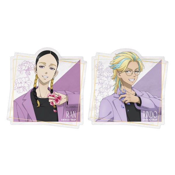 東京リベンジャーズ ステッカー2枚組 dusty flower ver. / 灰谷蘭