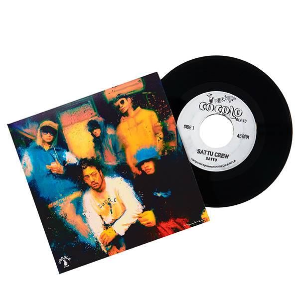 SATTU CREW / VINYL BITCH ( 7インチレコード ） - COCOLOBLAND WEB STORE