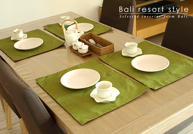 ランチョンマット(4カラー) 通販｜《公式》アジアン・バリ雑貨専門店