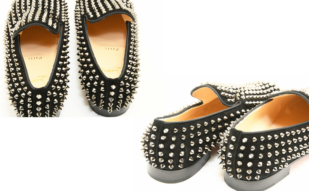 クリスチャン・ルブタン(Christian・Louboutin) ROLLERBOY SPIKES FLAT